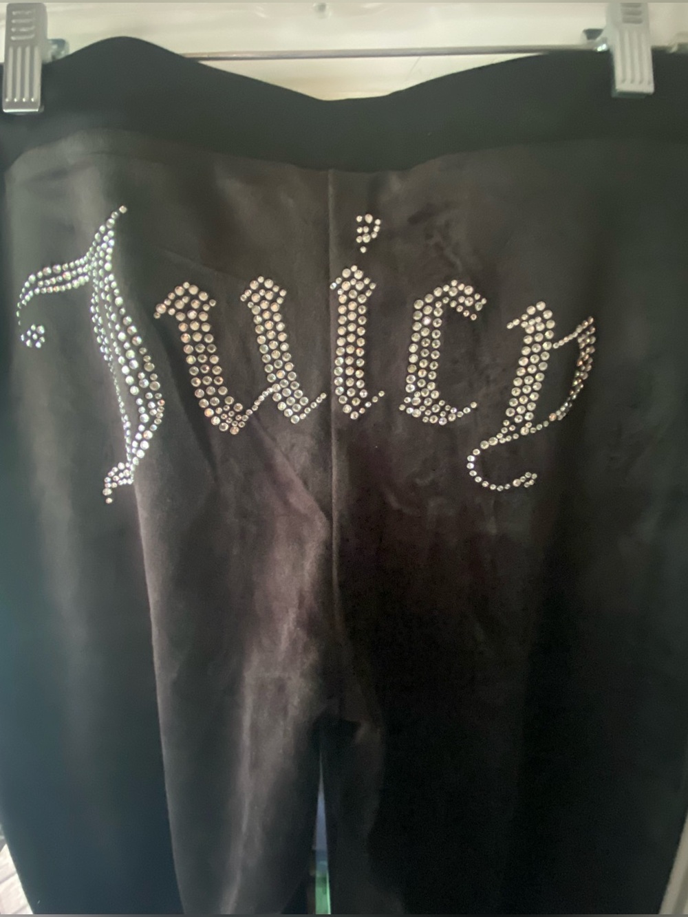 Juicy Couture OG Velour Flared Track Pants, Size Small - Picture 2 of 7